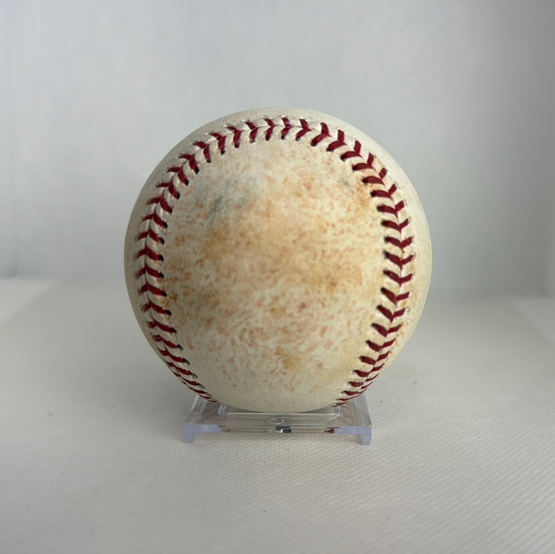 Shohei Ohtani MLB Game Used Single Career Hit 68 09/05/18