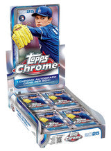 2025 Topps Chrome Baseball Hobby 12 Box Case