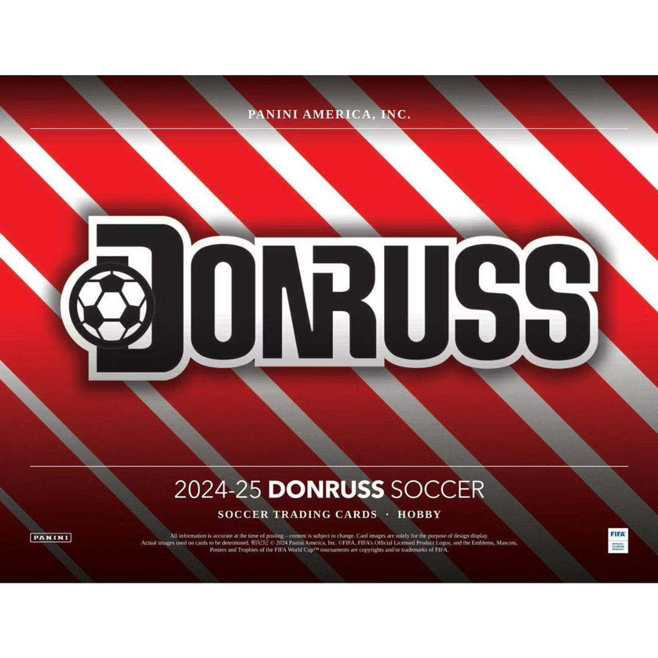 2024-25 Panini Donruss Soccer Hobby 12 Box Case