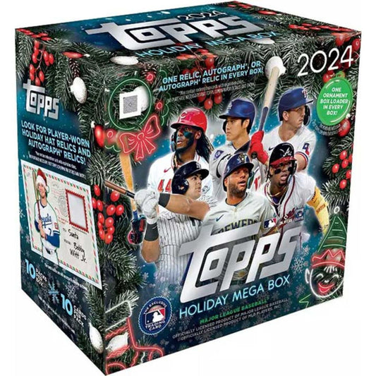 2024 Topps Baseball Holiday Mega 20 Box Case