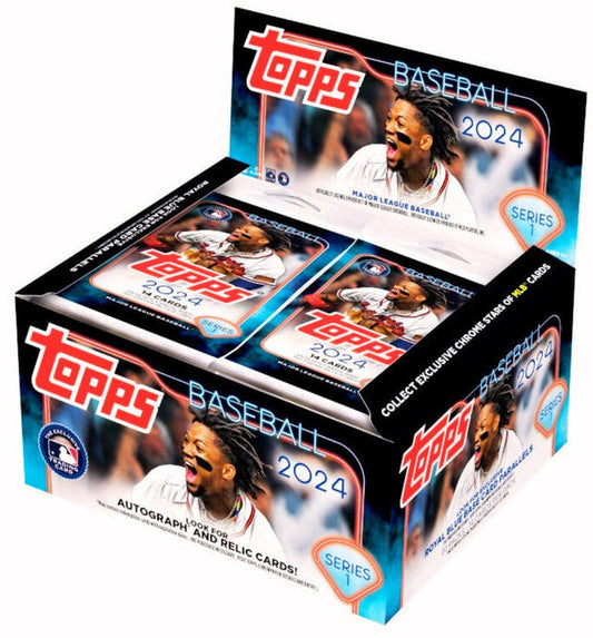 2024 Topps Series 1 Baseball Retail 12 Box Case