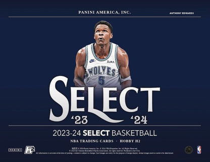 2023-24 Panini Select Basketball Hobby Hybrid H2 20 Box Case