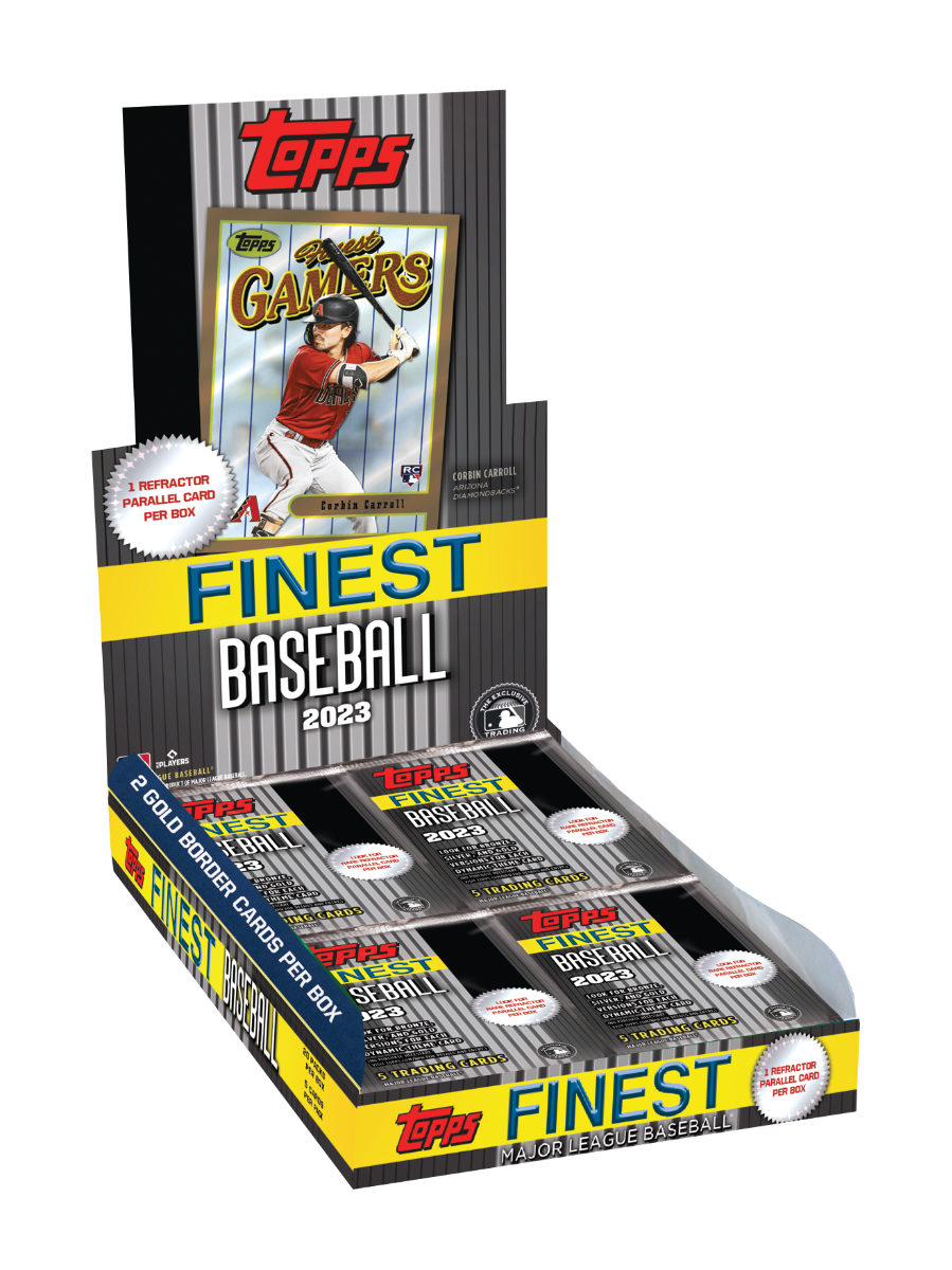 2023 Topps Finest Flashbacks Baseball Hobby 6 Box Case