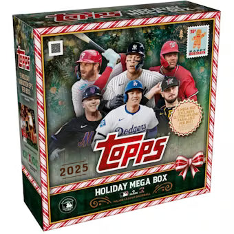 2025 Topps Holiday Baseball Mega 20 Box Case