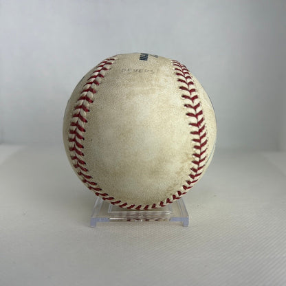 Rafael Devers Autographed MLB Game Used From MLB Debut 07/25/17