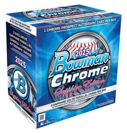 2025 Bowman Chrome Sapphire Baseball Hobby Box