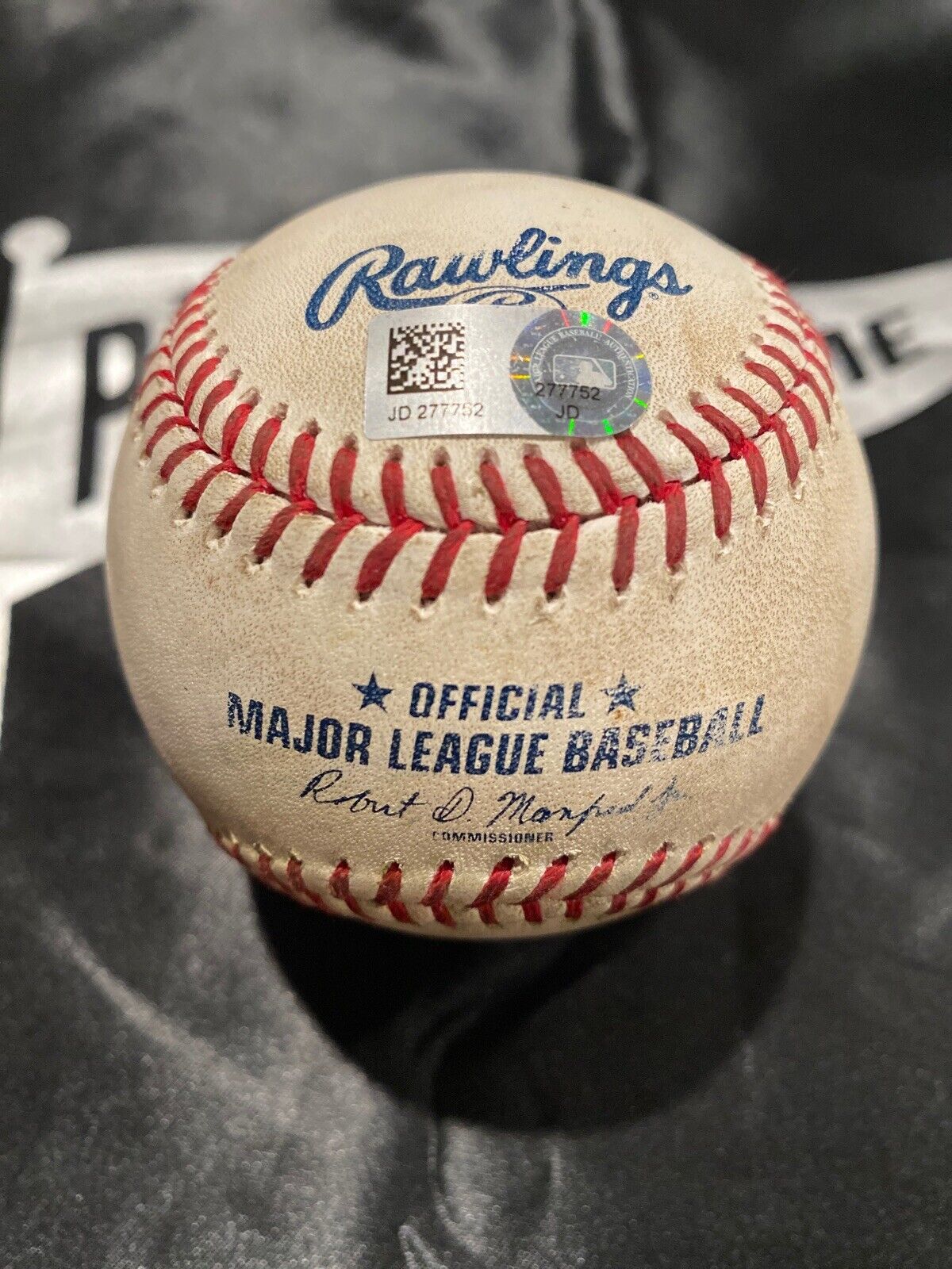 Paul Goldschmidt MLB Game Used Double Autographed Ball 4/18/18 Career Hit #1025