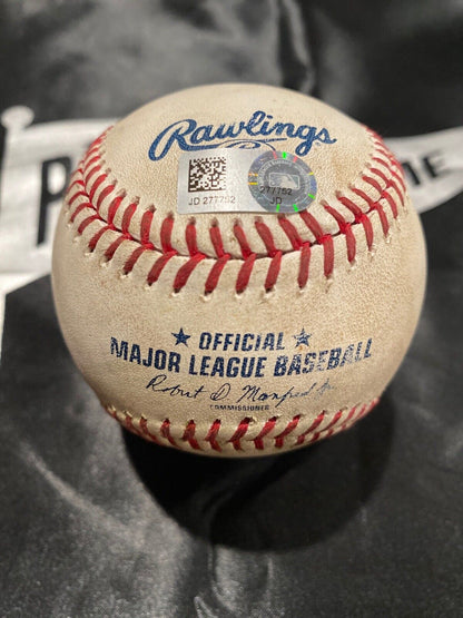 Paul Goldschmidt MLB Game Used Double Autographed Ball 4/18/18 Career Hit #1025