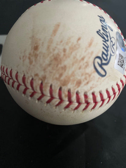 Nick Senzel MLB Game Used Single Baseball 5/31/19 Career Hit #30 Reds