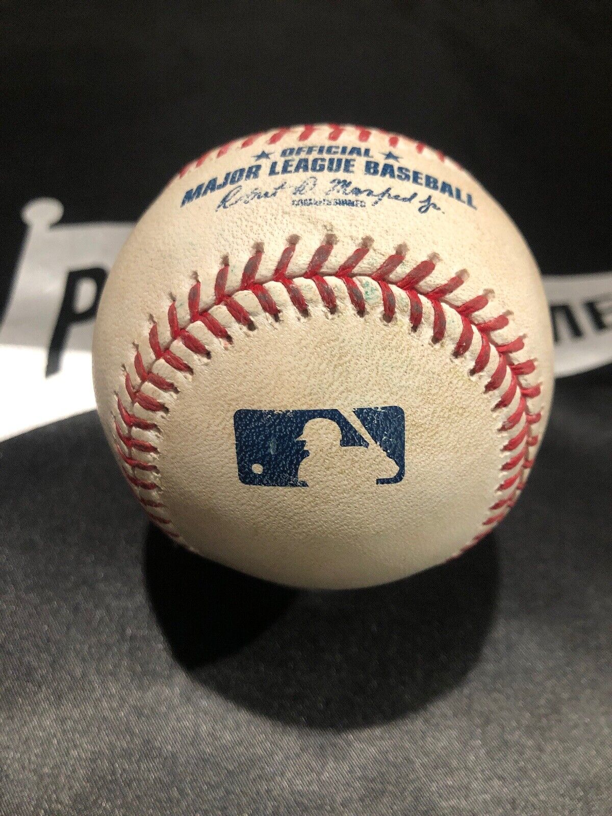 Victor Robles MLB Game Used Double Baseball 9/15/19 Career Double #36 Hit #150