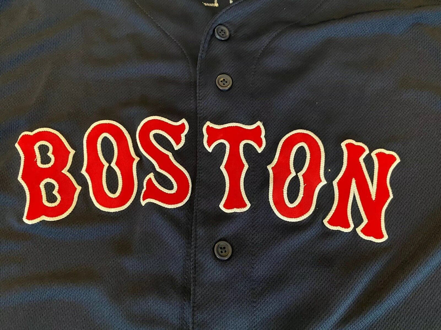 RAFAEL DEVERS MLB GAME USED 2018 RED SOX JERSEY 9/21/2018 Career HR #28