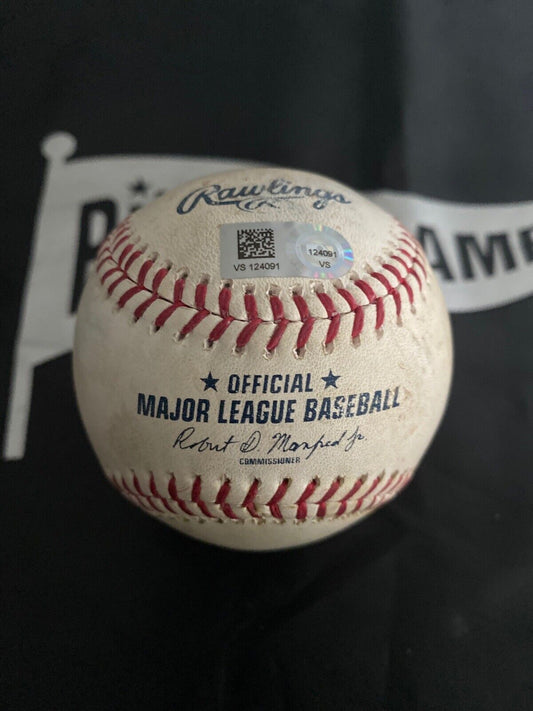 Nick Senzel MLB Game Used Single Baseball 7/2/19 Career Hit #55 Reds