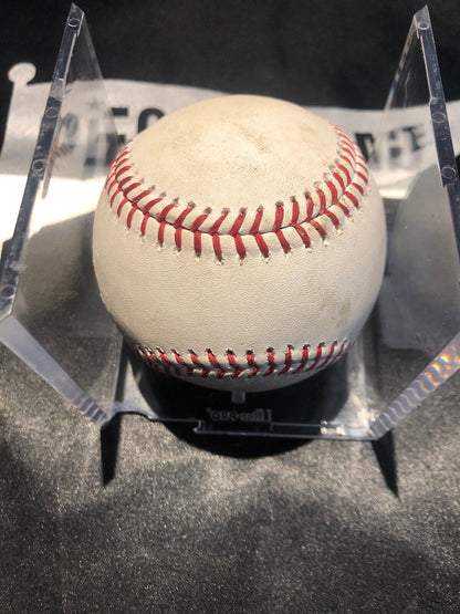 Victor Robles MLB Game Used Double Baseball 8/18/19 Career Double #27 Nationals