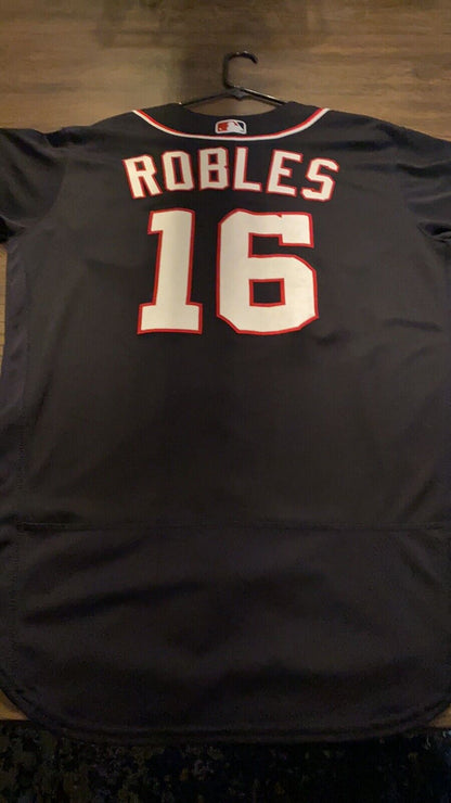 VICTOR ROBLES MLB GAME USED 2019 NATIONALS JERSEY CHAMPIONSHIP SEASON