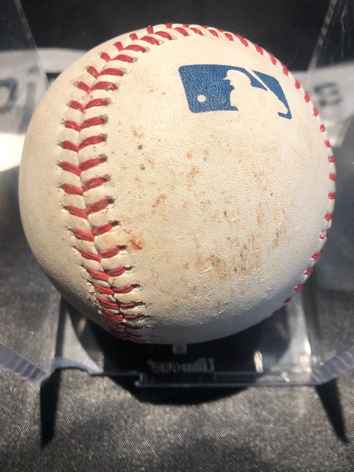 Victor Robles MLB Game Used Double Baseball 8/18/19 Career Double #27 Nationals