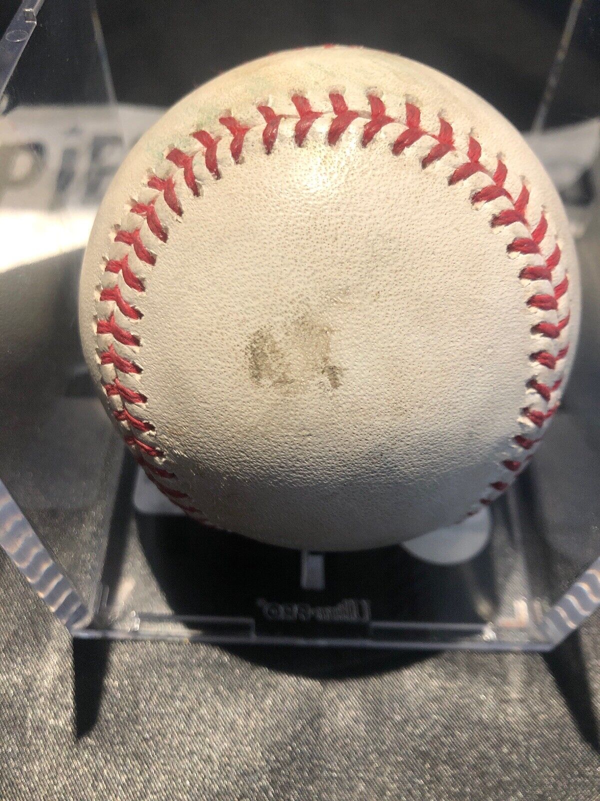 Victor Robles MLB Game Used Double Baseball 8/14/19 Career Double #25 Nationals