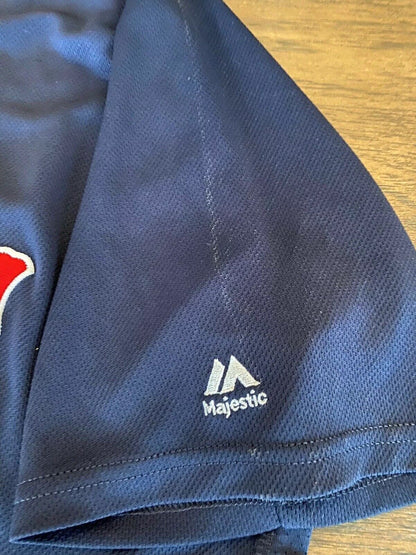 RAFAEL DEVERS MLB GAME USED 2018 RED SOX JERSEY 9/21/2018 Career HR #28