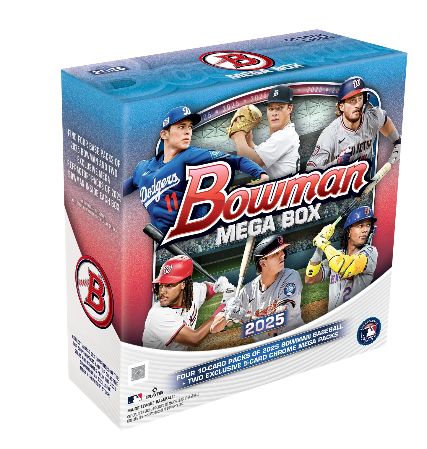 2025 Bowman Baseball Mega 20 Box Case