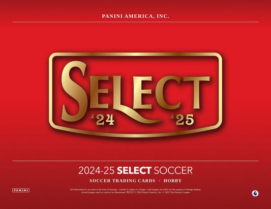 2024-25 Panini Select Premier League Soccer Hobby Mega 20 Box Case