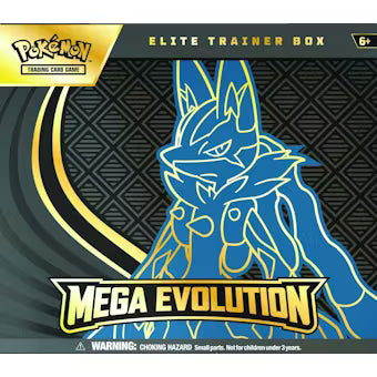 Pokemon Mega Evolution Elite Trainer 10-box case