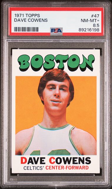 Dave Cowens 1971 Topps #47 PSA 8.5