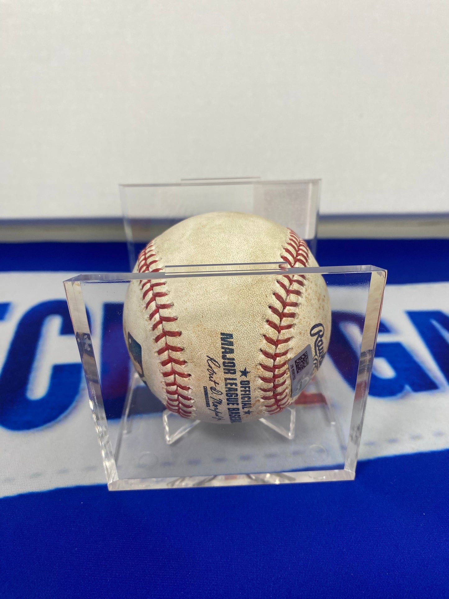 Paul Goldschmidt Autographed MLB Game Used Single Career Hit 771 07/17/16