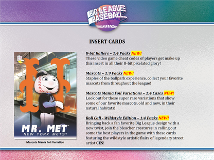 2023 Topps Big League Baseball Hobby 20 Box Case