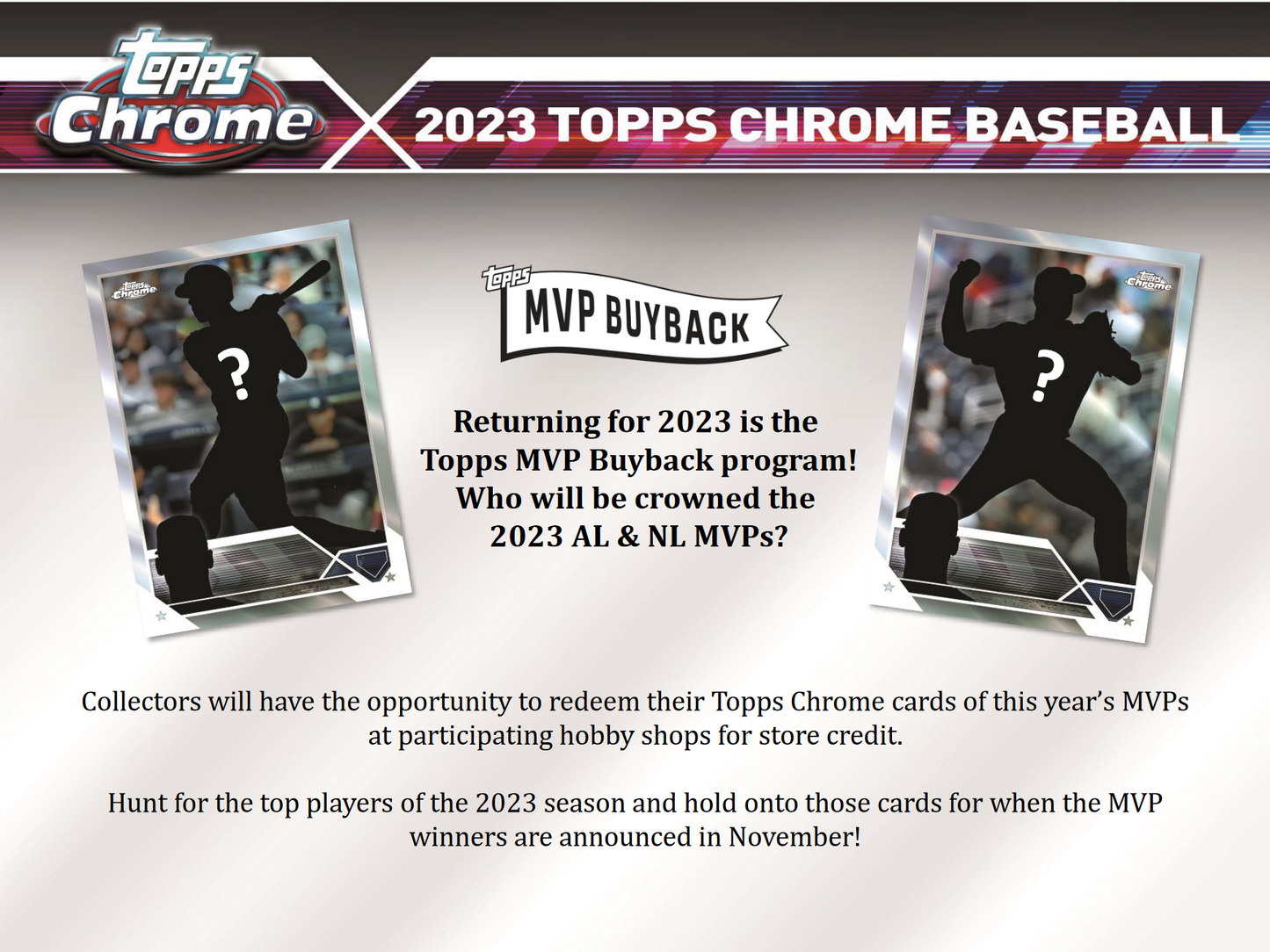 2023 Topps Chrome Baseball Jumbo HTA 8 Box Case