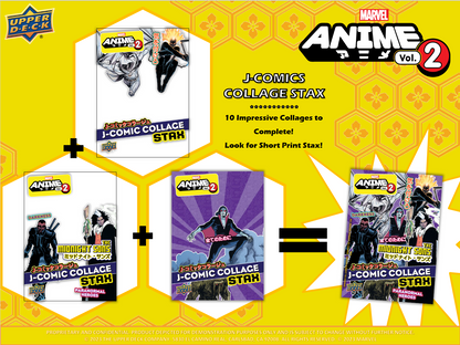 Upper Deck Marvel Anime Vol. 2 Hobby 8 Box Case