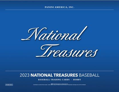 2023 Panini National Treasures Baseball Hobby Box