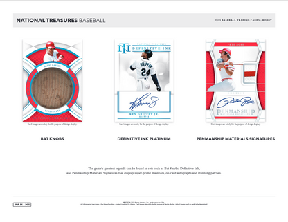 2023 Panini National Treasures Baseball Hobby Box