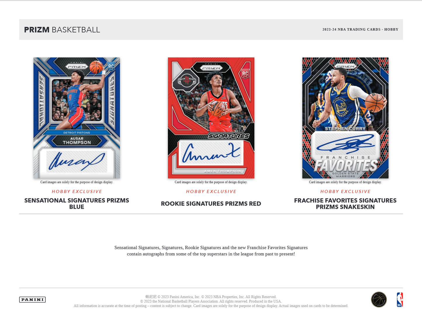 2023-24 Panini Prizm Basketball Hobby Box