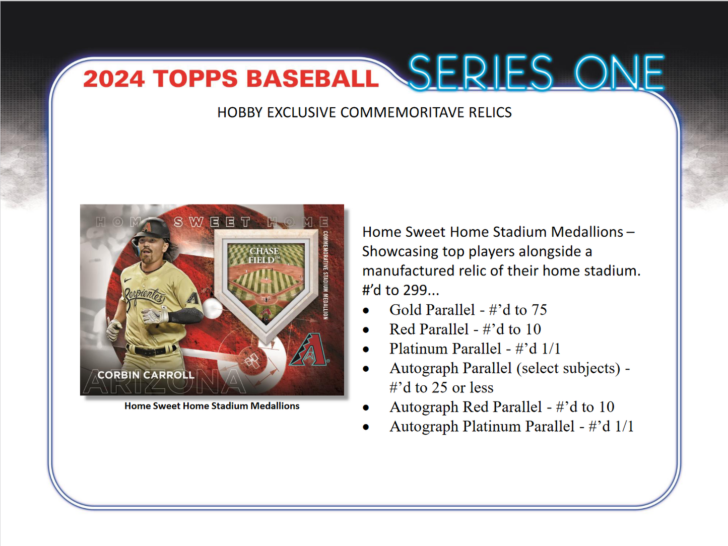 2024 Topps Series 1 Baseball Hobby 12 Box Case