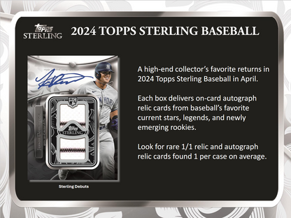 2024 Topps Sterling Baseball Hobby Box