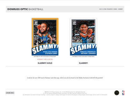 2023-24 Panini Donruss Optic Basketball Hobby 12 Box Case