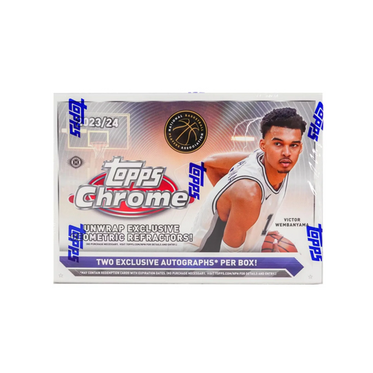 2023-24 Topps Chrome Basketball Breaker's Delight 12 Box Case