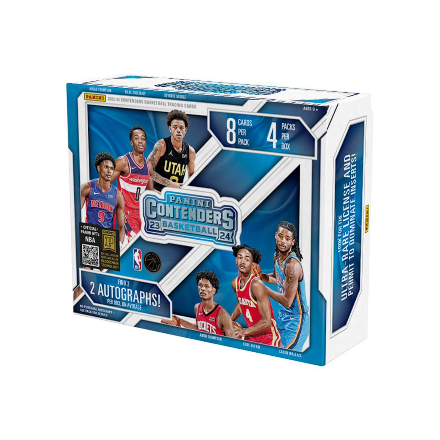 2023-24 Panini Contenders Basketball Hobby 12 Box Case