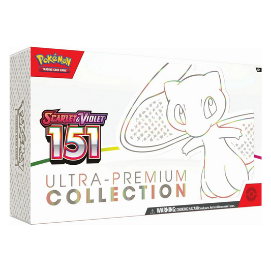 Pkemon Scarlet & Violet 151 Ultra Premium Collection 4 Box Case