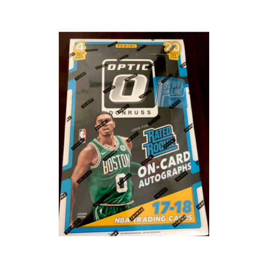 2017-18 Panini Donruss Optic Basketball 1st Off The Line Sealed Case