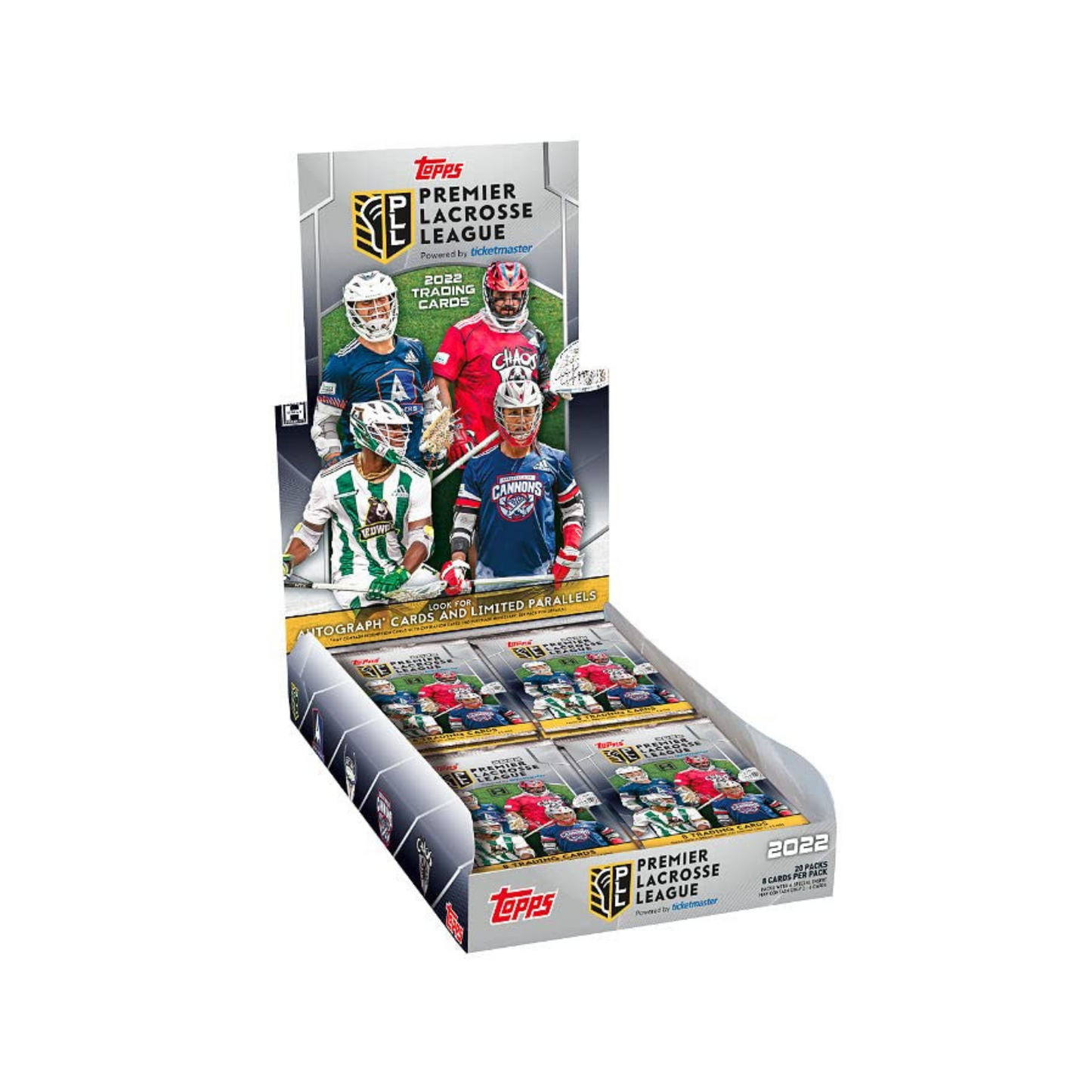 2022 Topps Premier Lacrosse League Hobby 12 Box Case