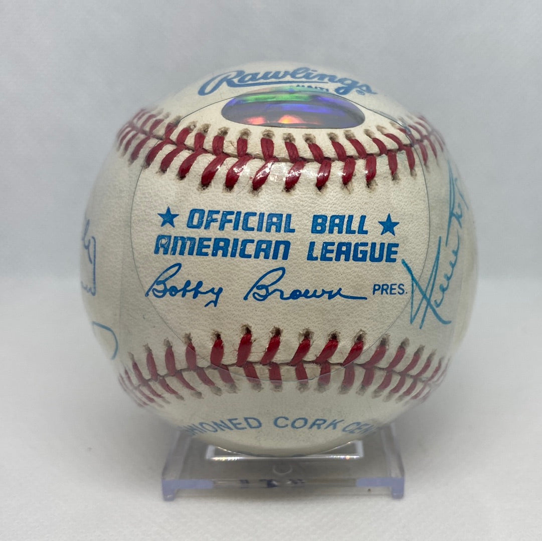 500 Home Run Club Autographed MLB Official Ball