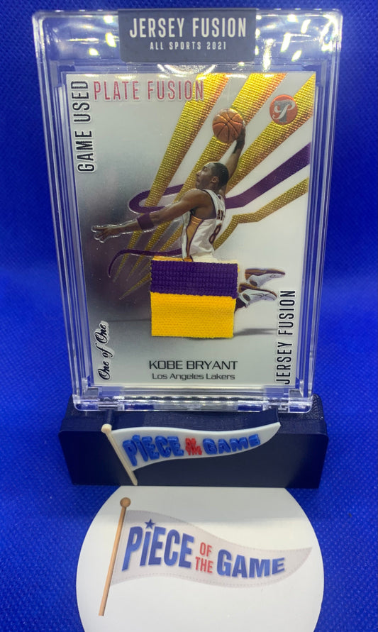 Jersey Fusion Kobe Bryant Plate Fusion One of One