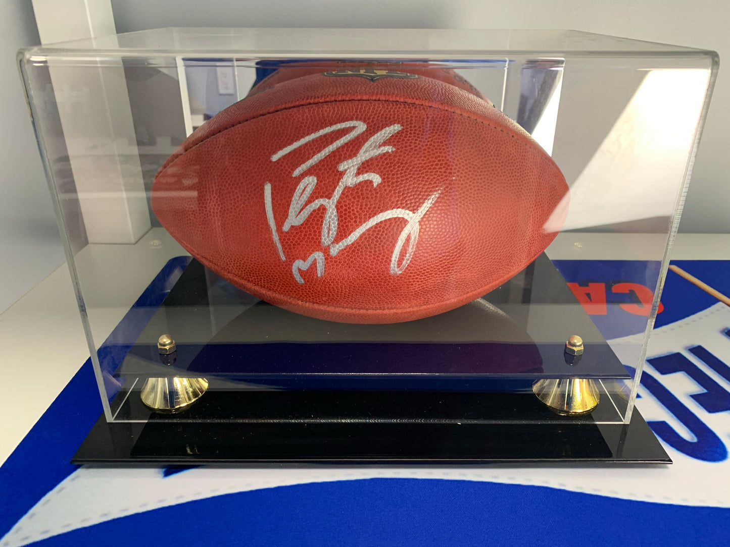 Peyton Manning signed Football