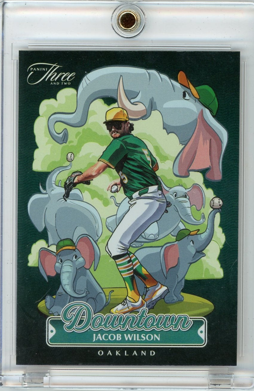 Jacob Wilson 2025 Panini Three and Two Downtown
