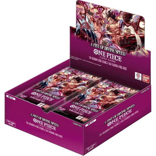 One Piece A Fist of Divine Speed Booster Box OP-11 12 Box Case