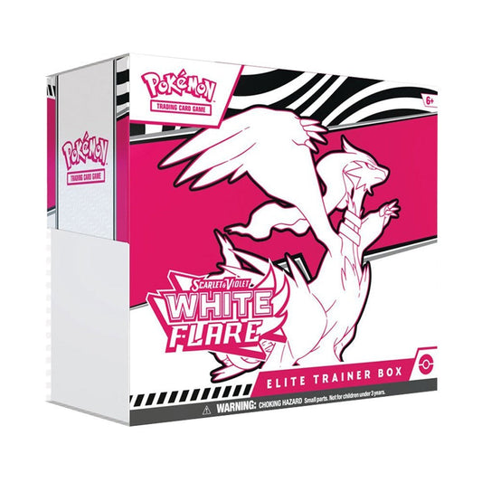 Pokemon Scarlet & Violet: White Flare Elite Trainer 10 Box Case